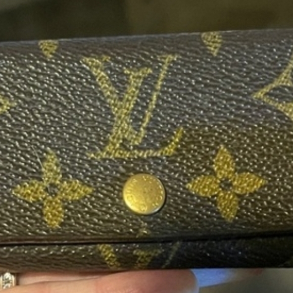 Louis Vuitton Accessories - Louis Vuitton Brown and Gold Monogram Wallet